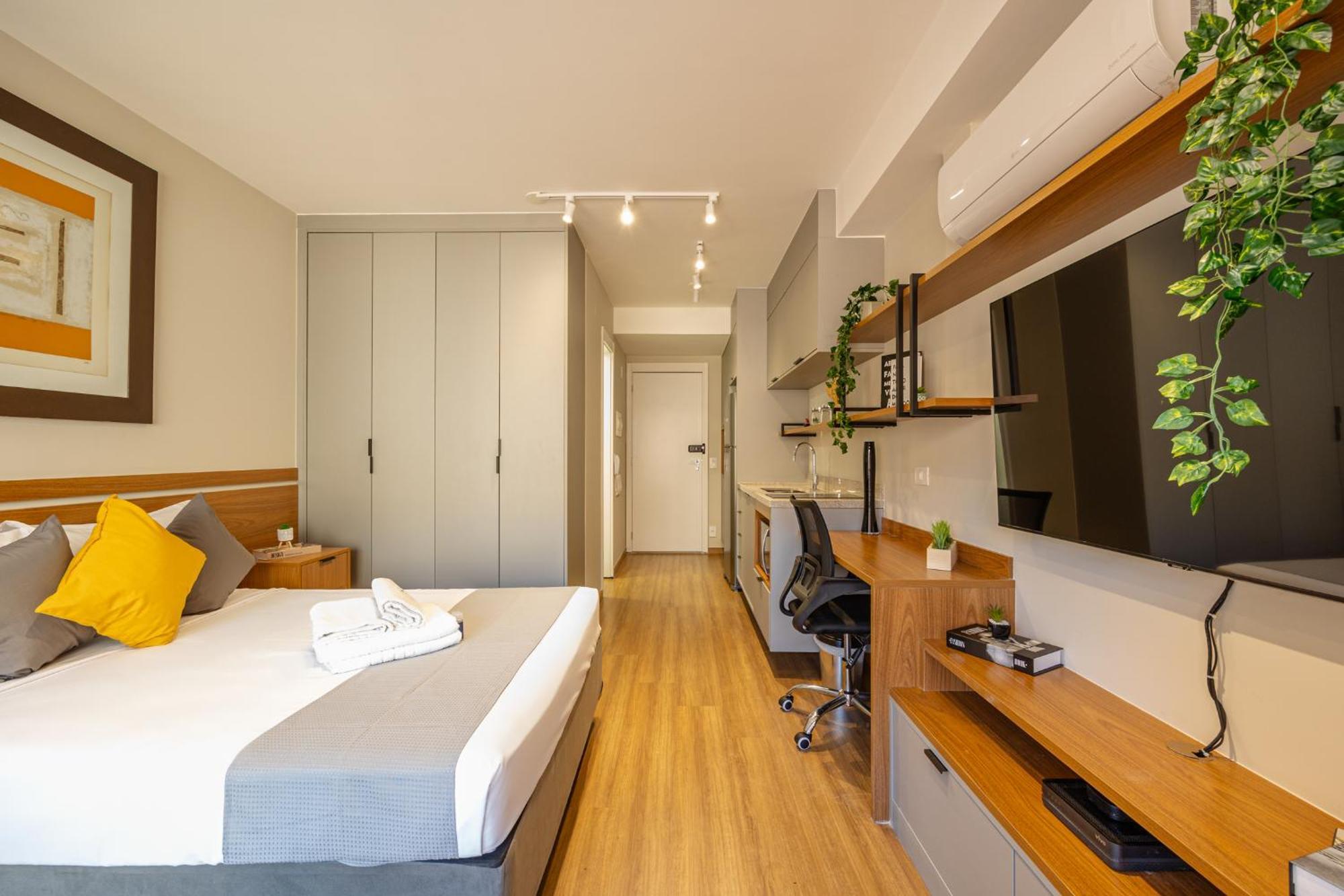Easy Star - Charmoso Em Moema Prox. Do Shop Ibirapuera - Hw01i Apartamento São Paulo