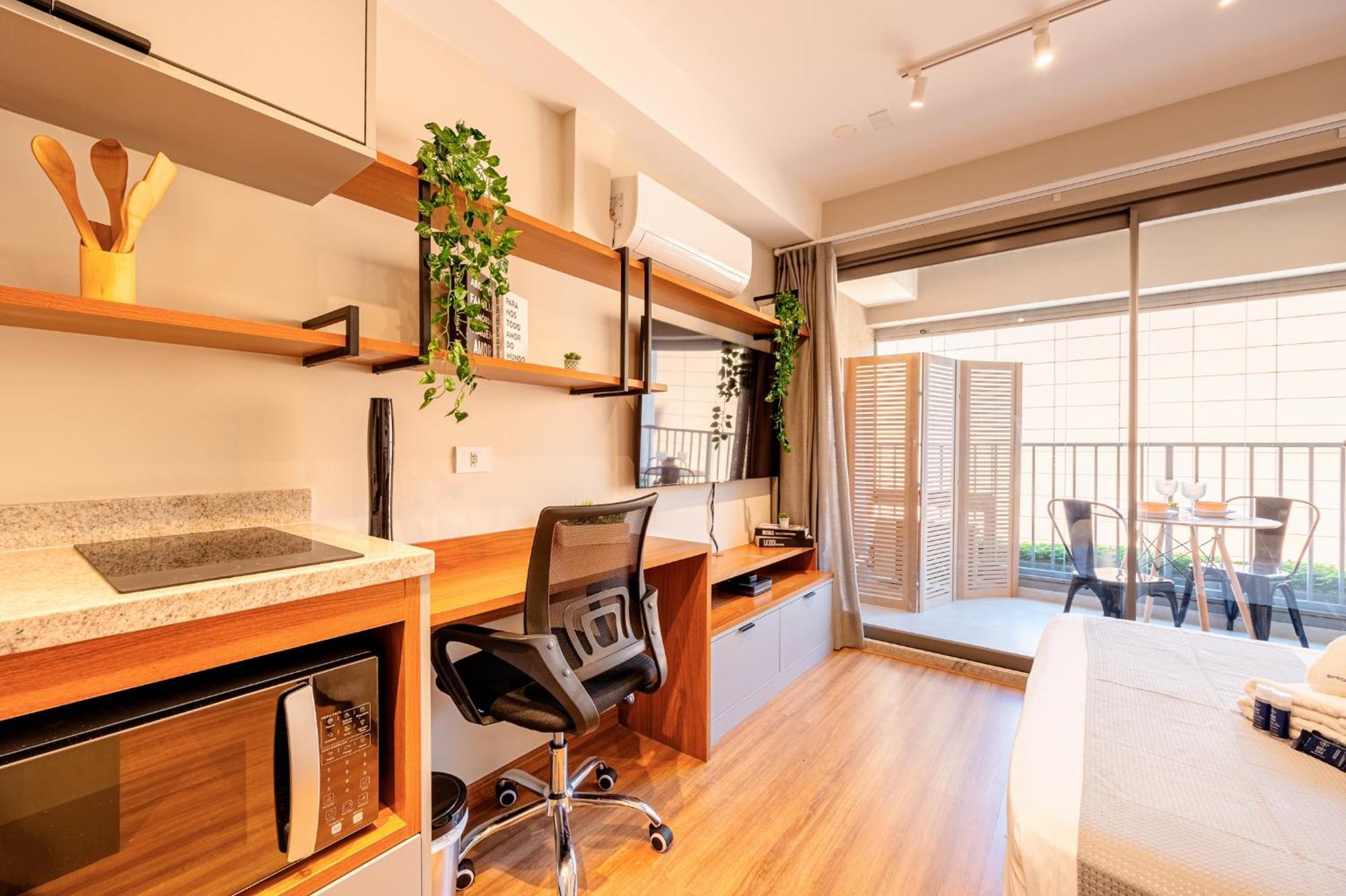 Apartamento Easy Star - Charmoso Em Moema Prox. Do Shop Ibirapuera - Hw01i