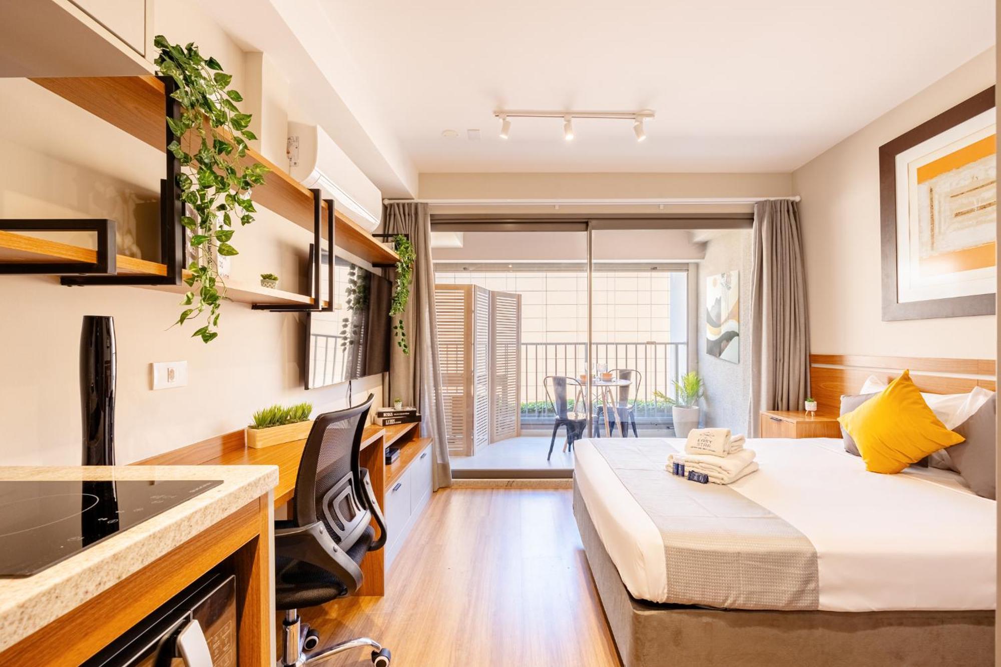 Apartamento Easy Star - Charmoso Em Moema Prox. Do Shop Ibirapuera - Hw01i São Paulo
